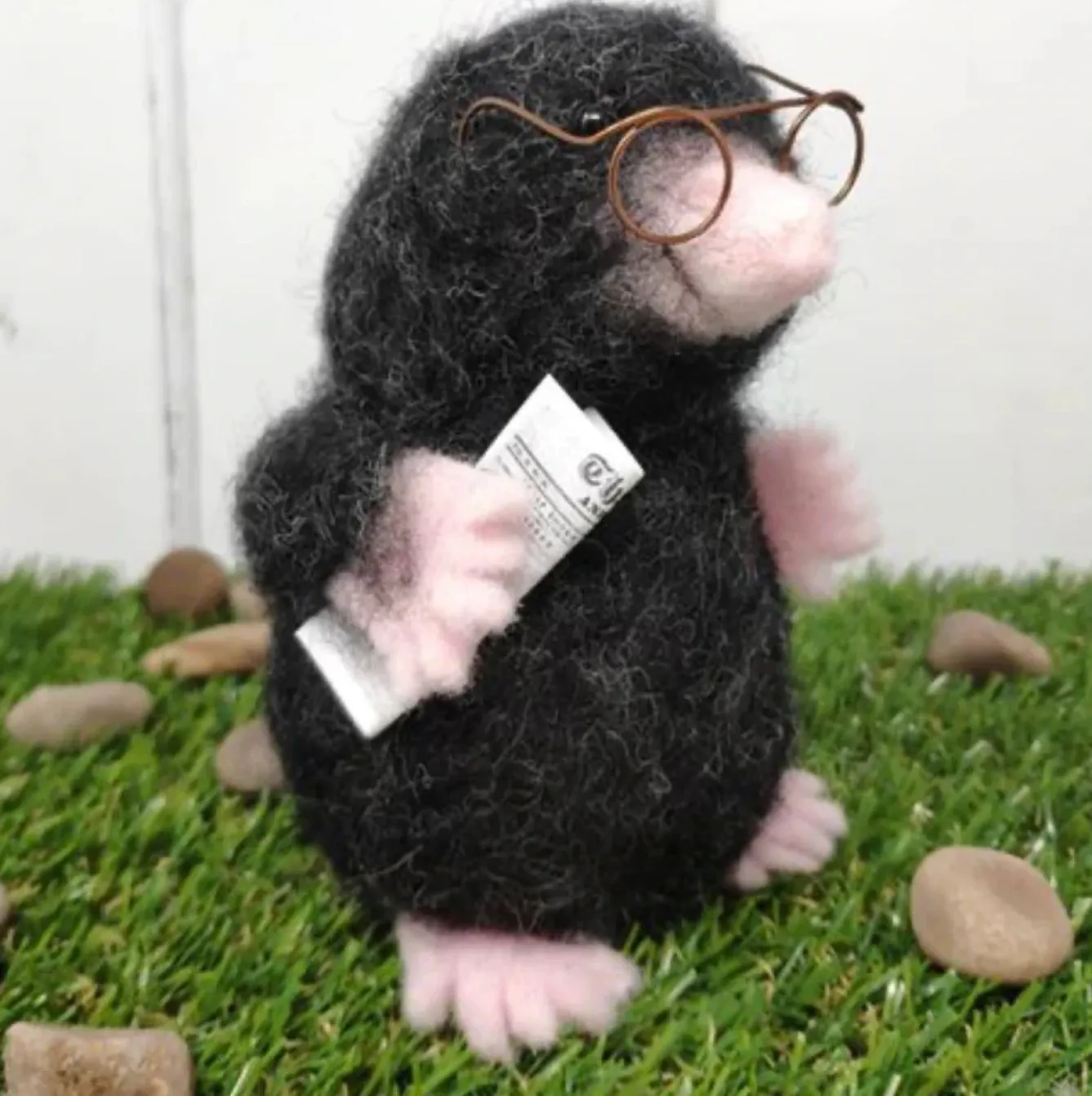 The Crafty Kit Co. Crafts-Mr. Mole Needle Felting Kit
