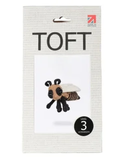 Toft Crafts Crafts-Nancy the Honey Bee Crochet Kit