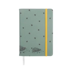 Sophie Allport Stationery-National Trust Hedgehog B6 Fabric Notebook