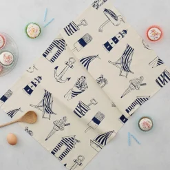 Victoria Eggs Tea|Tea Towels-Nautical Tea Towel