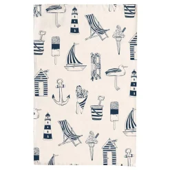 Victoria Eggs Tea|Tea Towels-Nautical Tea Towel