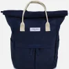 Kind Bag London Bags-Navy Hackney Medium Backpack