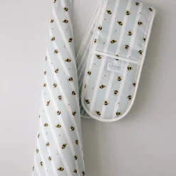 Laura Fisher Tea|Tea Towels-New Honey Bee Cotton Tea Towel