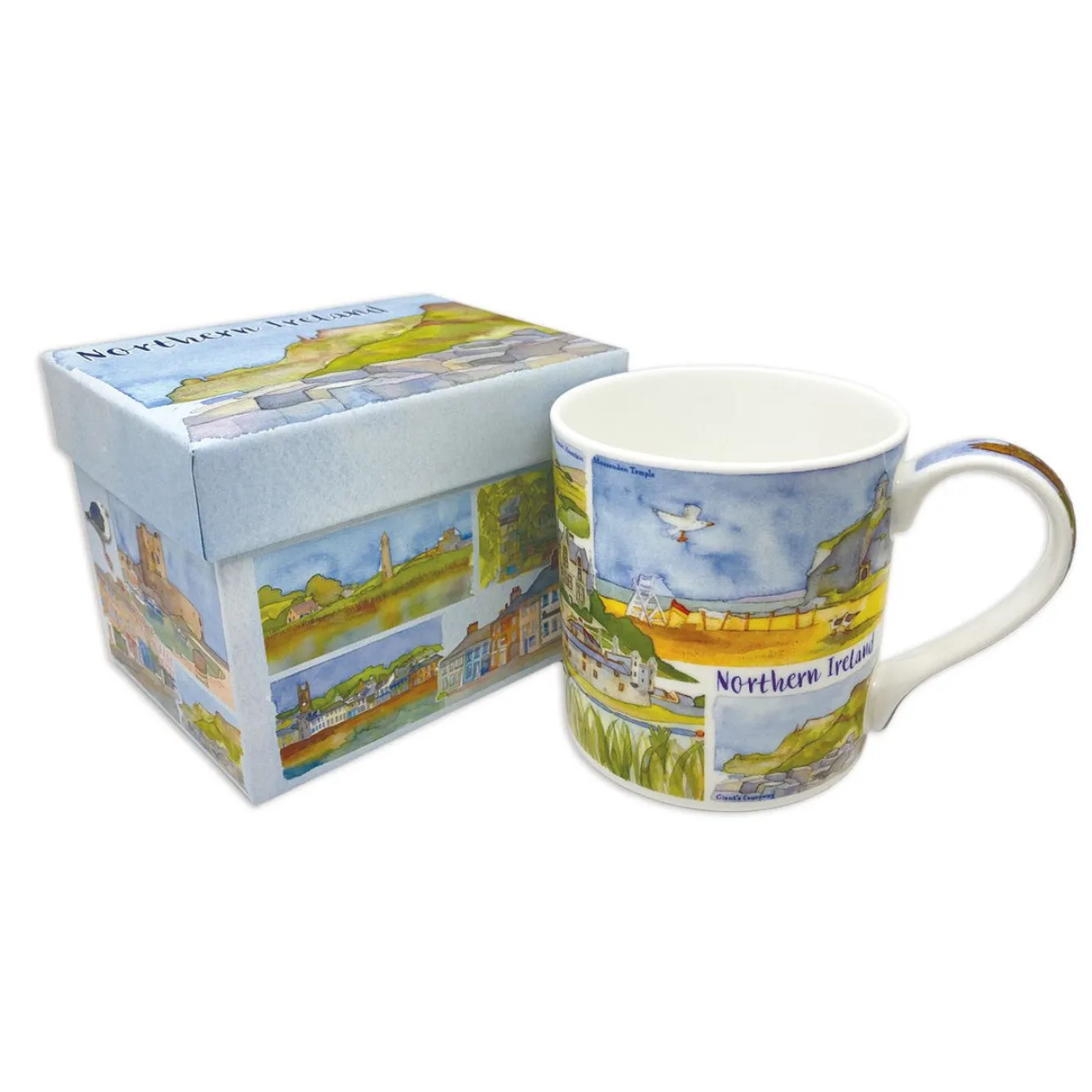 Emma Ball Great Britain-Northern Ireland Bone China Mug (Boxed)