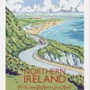 Kelly Hall Designs Greeting Cards-Northern Ireland Card - Kelly Hall