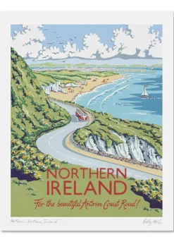 Kelly Hall Designs Greeting Cards-Northern Ireland Card - Kelly Hall