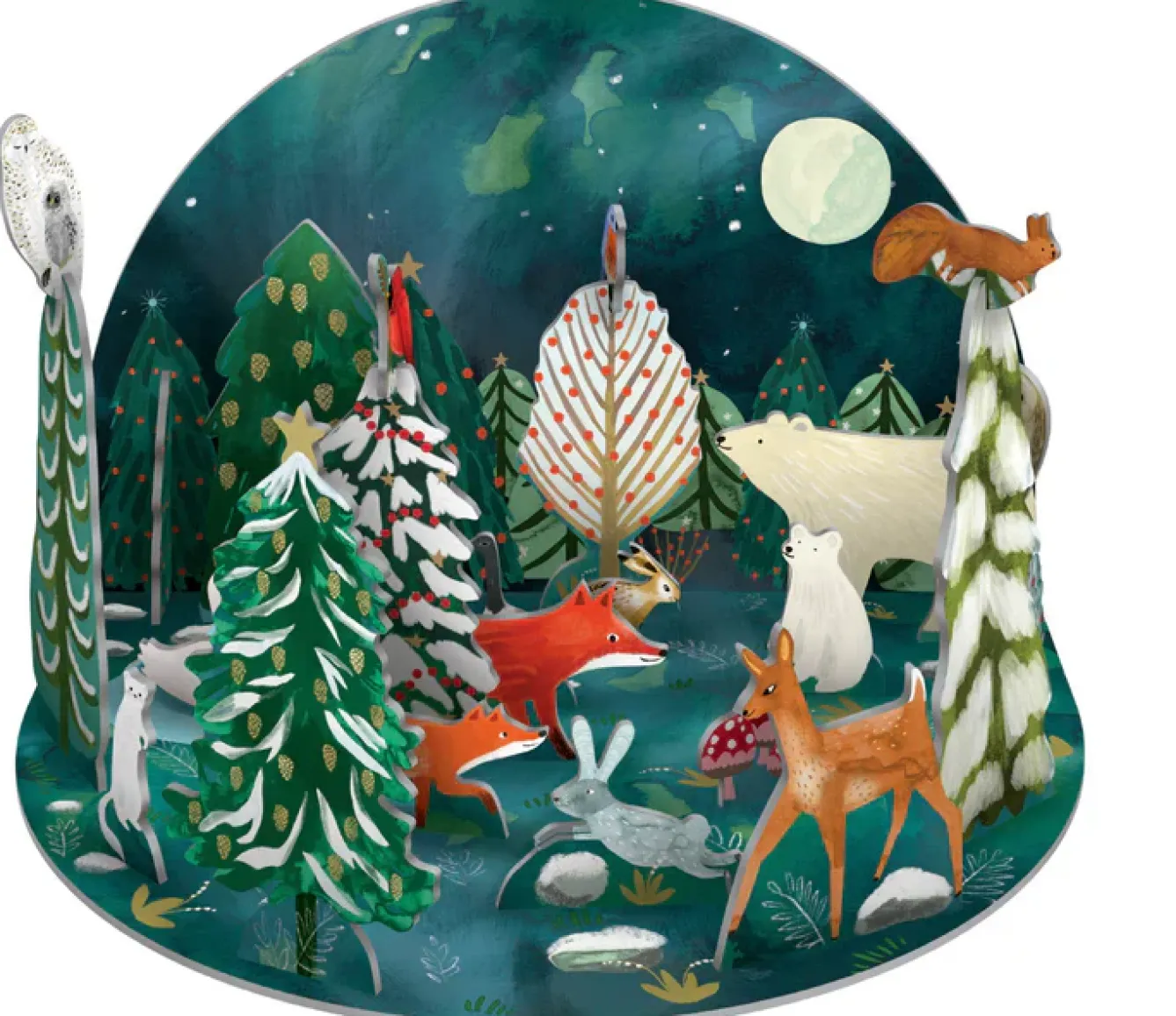 Roger La Borde Christmas Decorations|Christmas-Northern Lights Pop and Slot Advent