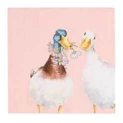 Wrendale Designs Napkins-'Not A Daisy Goes By' Duck Paper Napkins