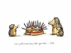 Two Bad Mice Greeting Cards-Not Sure How Old You Are Greetings Card