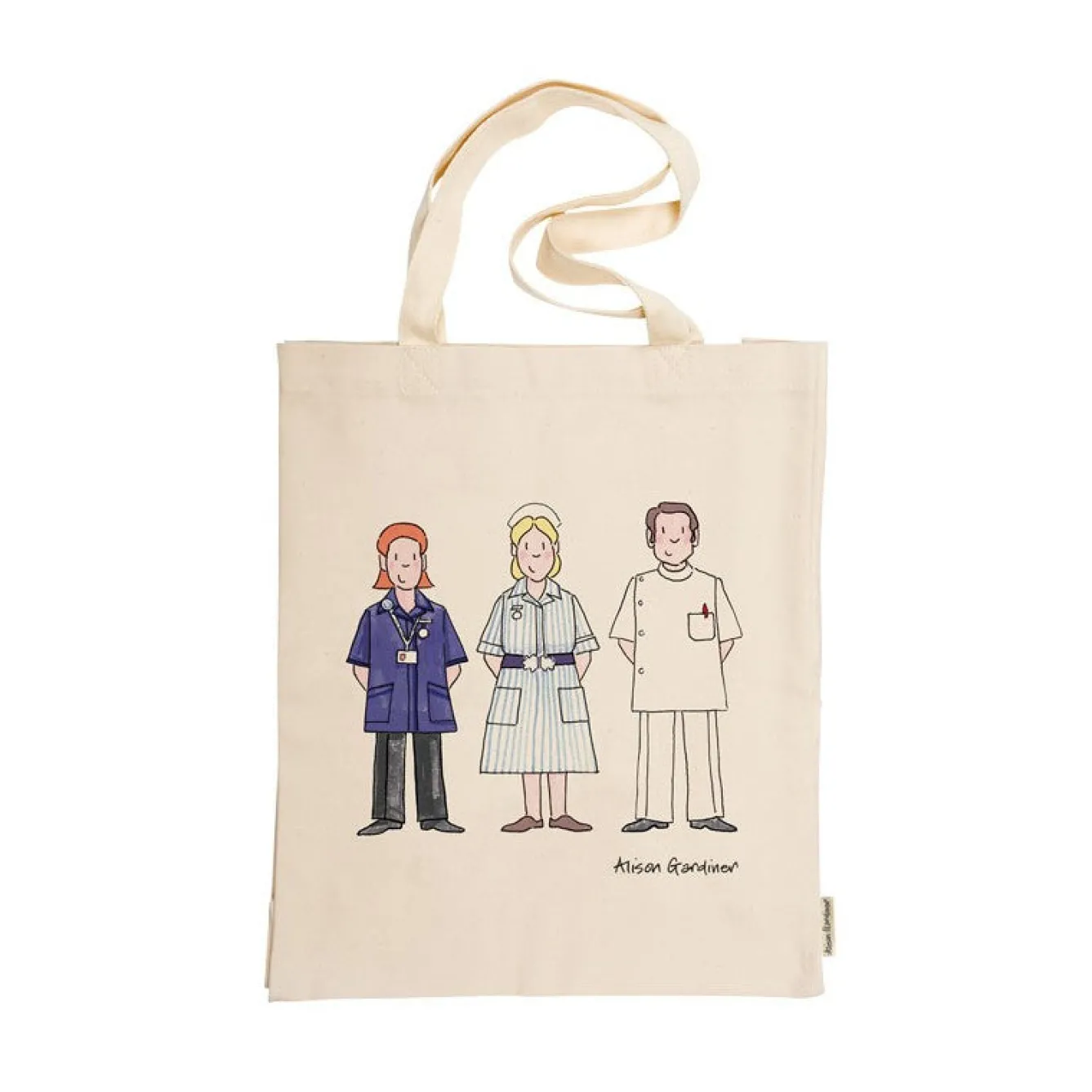 Alison Gardiner Bags-Nursing Canvas Tote Bag
