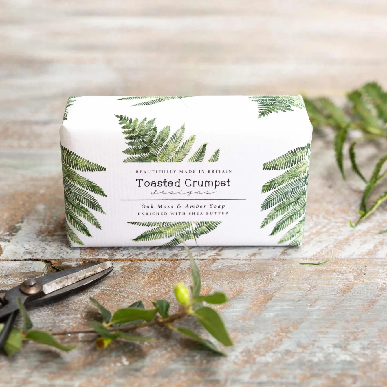 Toasted Crumpet Soaps & Lotions-Oak Moss & Amber Soap