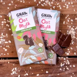 Gnaw Chocolate Holiday Treats|Chocolate-Oat Milk Chocolate Bar