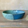 Emily Doran Pottery Bowls & Dishes-Ocean Spray Serving Bowl