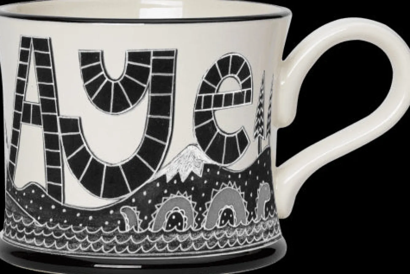 Moorland Pottery Whimsical|Places-Och Aye Mug by