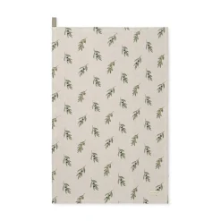 Sophie Allport Tea|Tea Towels-Olive Branches Linen Tea Towel