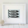 Lucky Lobster Art-Omega 3 Fish Framed Print