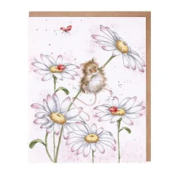 Wrendale Designs Greeting Cards-'Oops a Daisy' Greetings Card