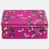 Sara Miller London Novelty|Storage-Orchard Butterfly Deep Rectangular Tin