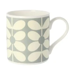 Orla Kiely Tea|Bright Colors-60's Stem Duckegg Bone China Mug