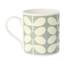 Orla Kiely Tea|Bright Colors-60's Stem Duckegg Bone China Mug