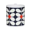 Orla Kiely Tea|Bright Colors-60's Stem Navy Bone China Mug