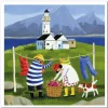 Emma Ball Greeting Cards-Ornsay Washing Day Greetings Card