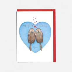 Lottie Murphy Valentine's Day-'Otterly Adore You' Valentine's Card
