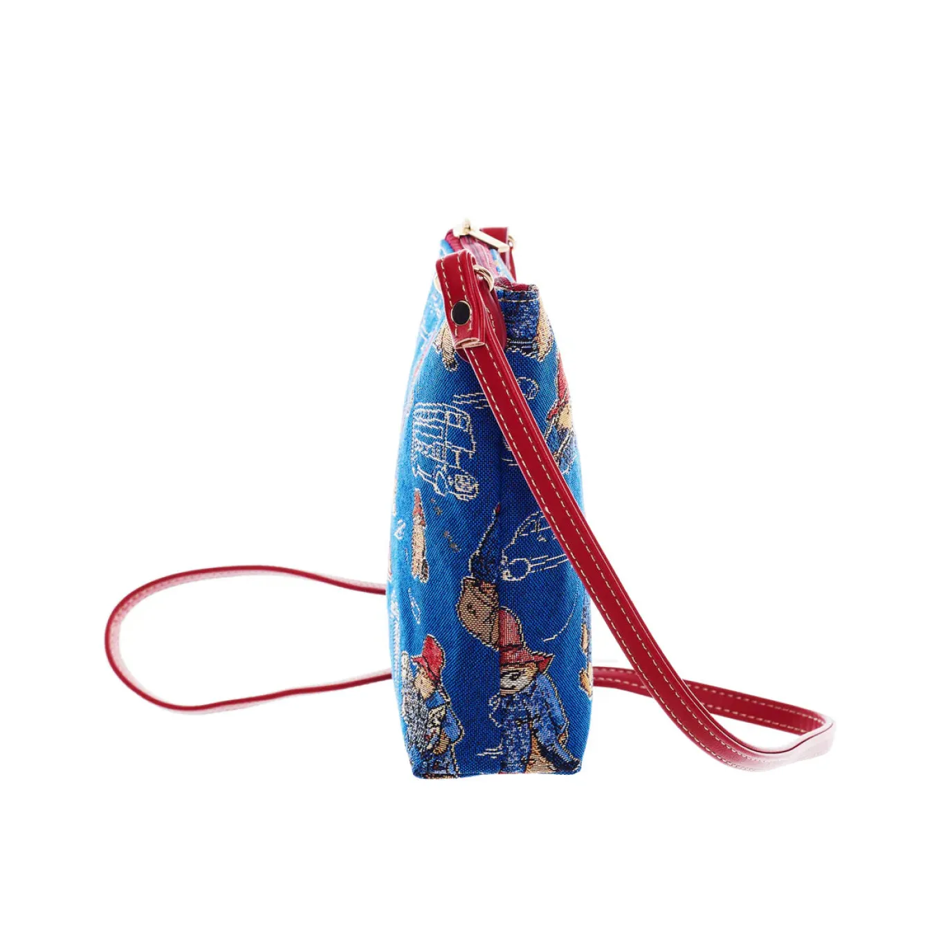 Signare Bags-Paddington Bear Blue Sling Bag
