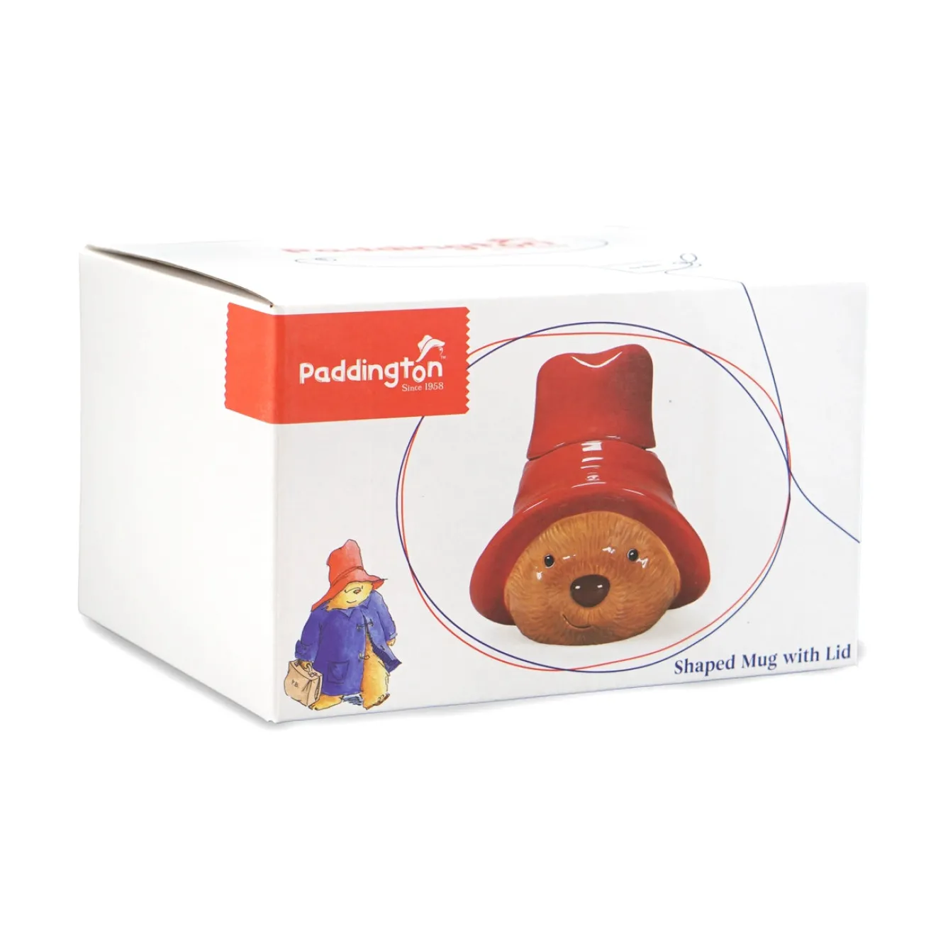 Half Moon Bay Whimsical-Paddington Bear Shaped Ceramic Mug