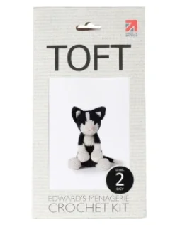 Toft Crafts Crafts-Paddy the Black & White Cat Crochet Kit