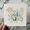 Becky Amelia Greeting Cards-Pastel Wildflowers Greeting Card