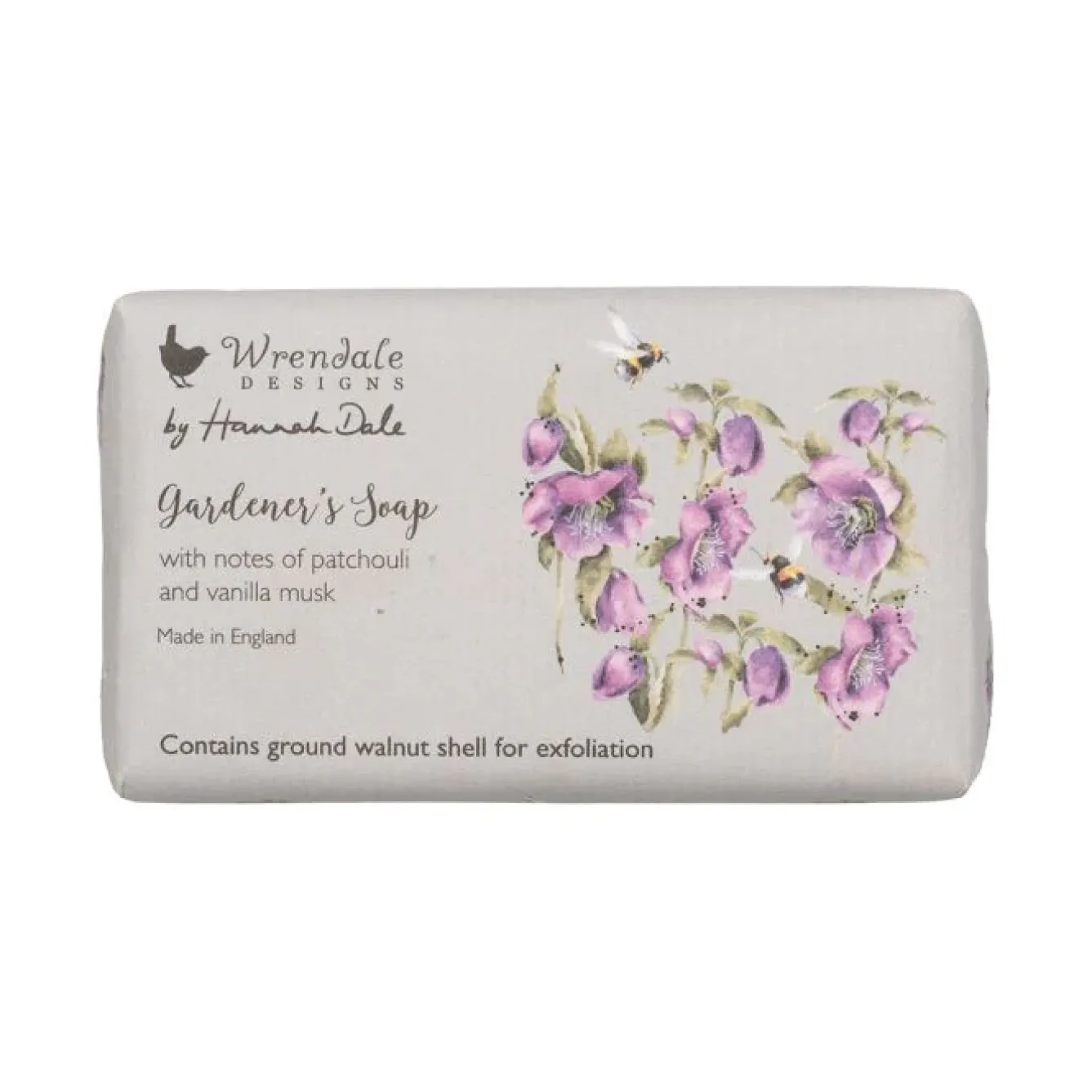 Wrendale Designs Soaps & Lotions|Gardening-Patchouli and Vanilla Musks Gardener's Soap Bar