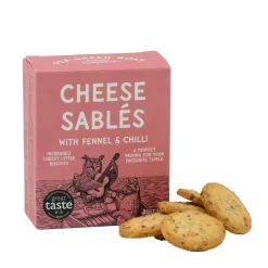 Shortbread House of Edinburgh Snacks & Crackers-Pea Green Boat Bakery Cheese Sablés Selection Box