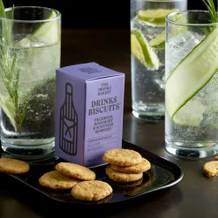 The Drinks Bakery Tea|Snacks & Crackers-Pecorino, Rosemary and Seaweed Drinks Biscuits 110g