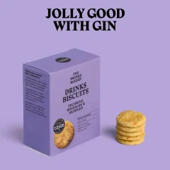 The Drinks Bakery Tea|Snacks & Crackers-Pecorino, Rosemary and Seaweed Drinks Biscuits 110g