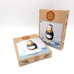 Corinne Lapierre Crafts|Children-Penguin Wool Mix Felt Craft Kit