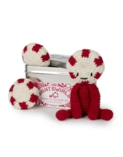 Toft Crafts Crafts-Peppermint Swirls in a Tin Kit