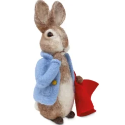 The Crafty Kit Co. Easter|Crafts-Peter Rabbit and his Pocket Handkerchief Needle Felting Craft Kit