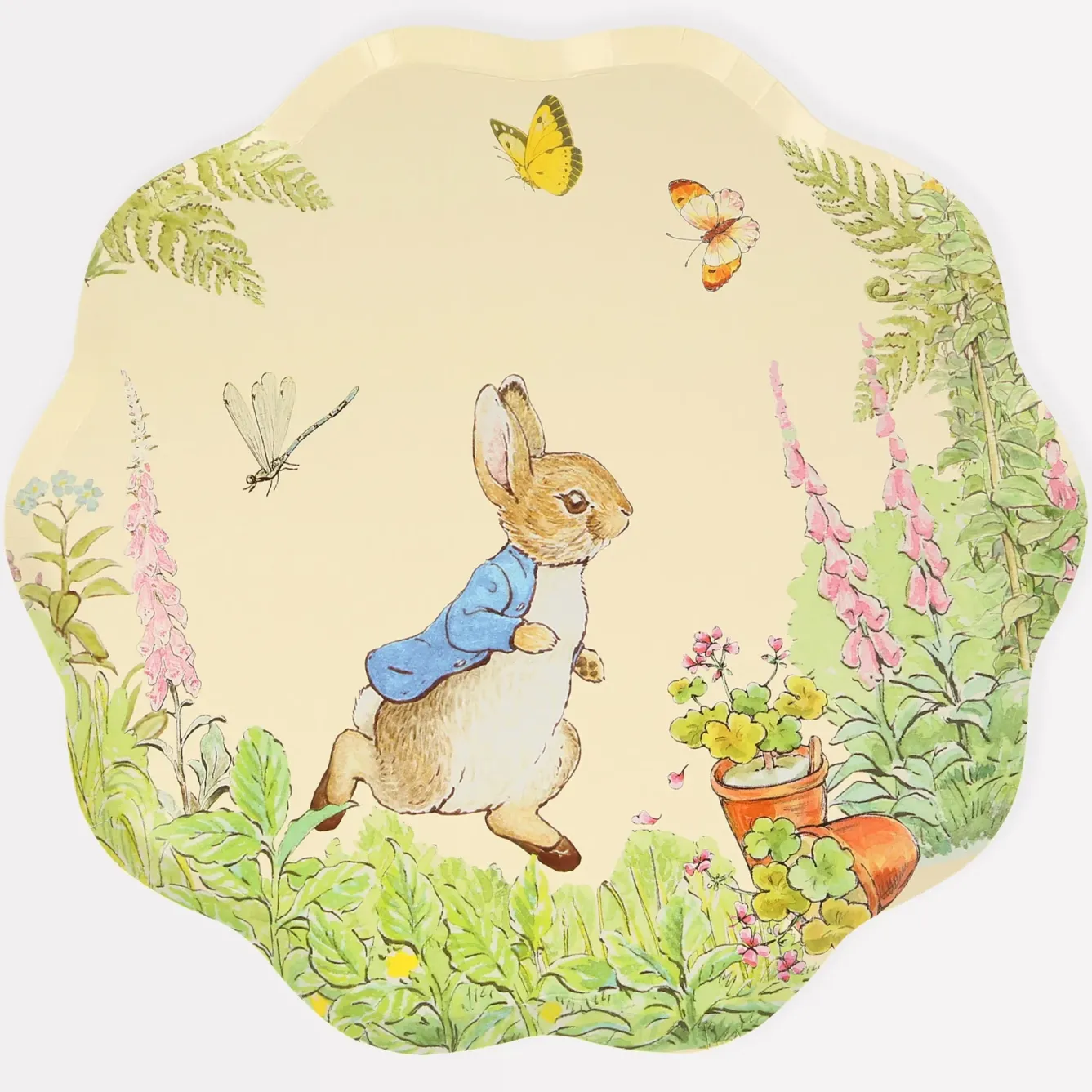 Meri Meri Easter|Novelty-Peter Rabbit In The Garden Dinner Plates