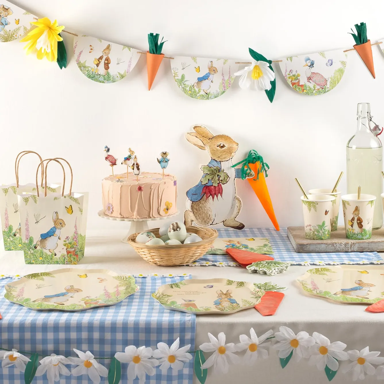 Meri Meri Easter|Novelty-Peter Rabbit In The Garden Dinner Plates