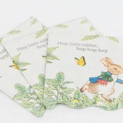 Meri Meri Easter|Novelty-Peter Rabbit In the Garden Small Napkins