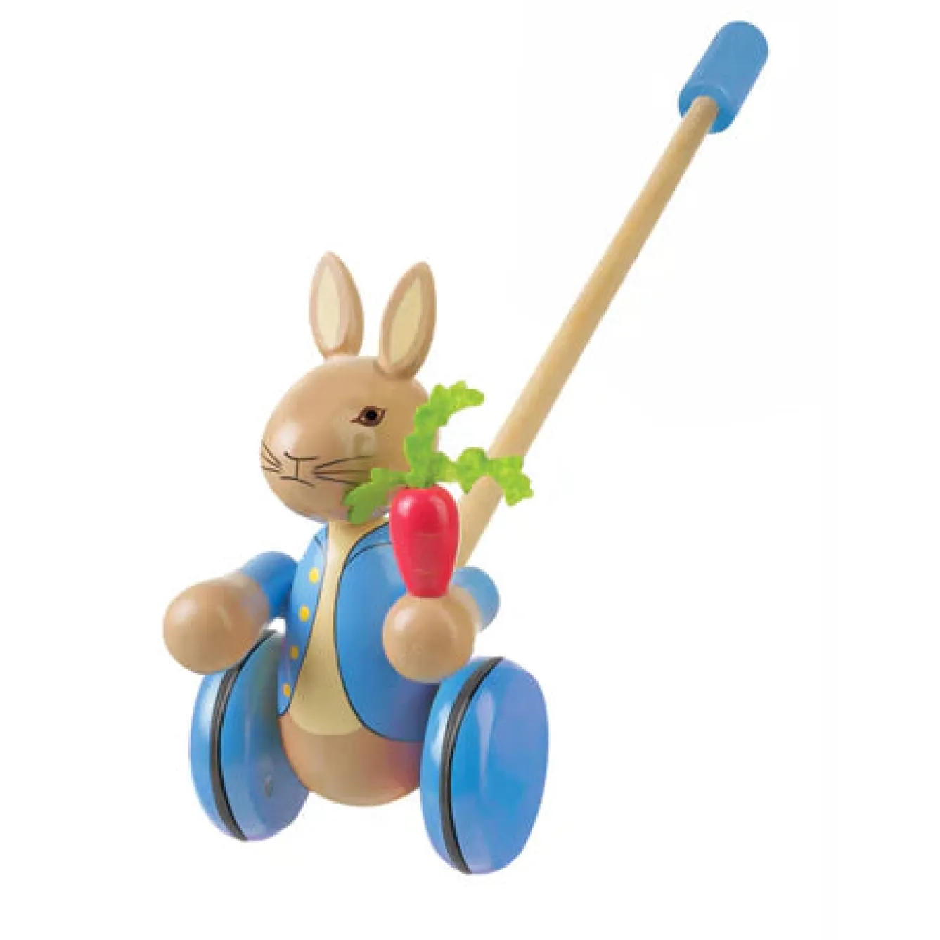 Orange Tree Toys Children-Peter Rabbit™ Wooden Push Along Toy