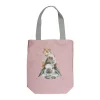 Wrendale Designs Pets|Bags-'Piggy in the Middle' Guinea Pig Canvas Tote Bag
