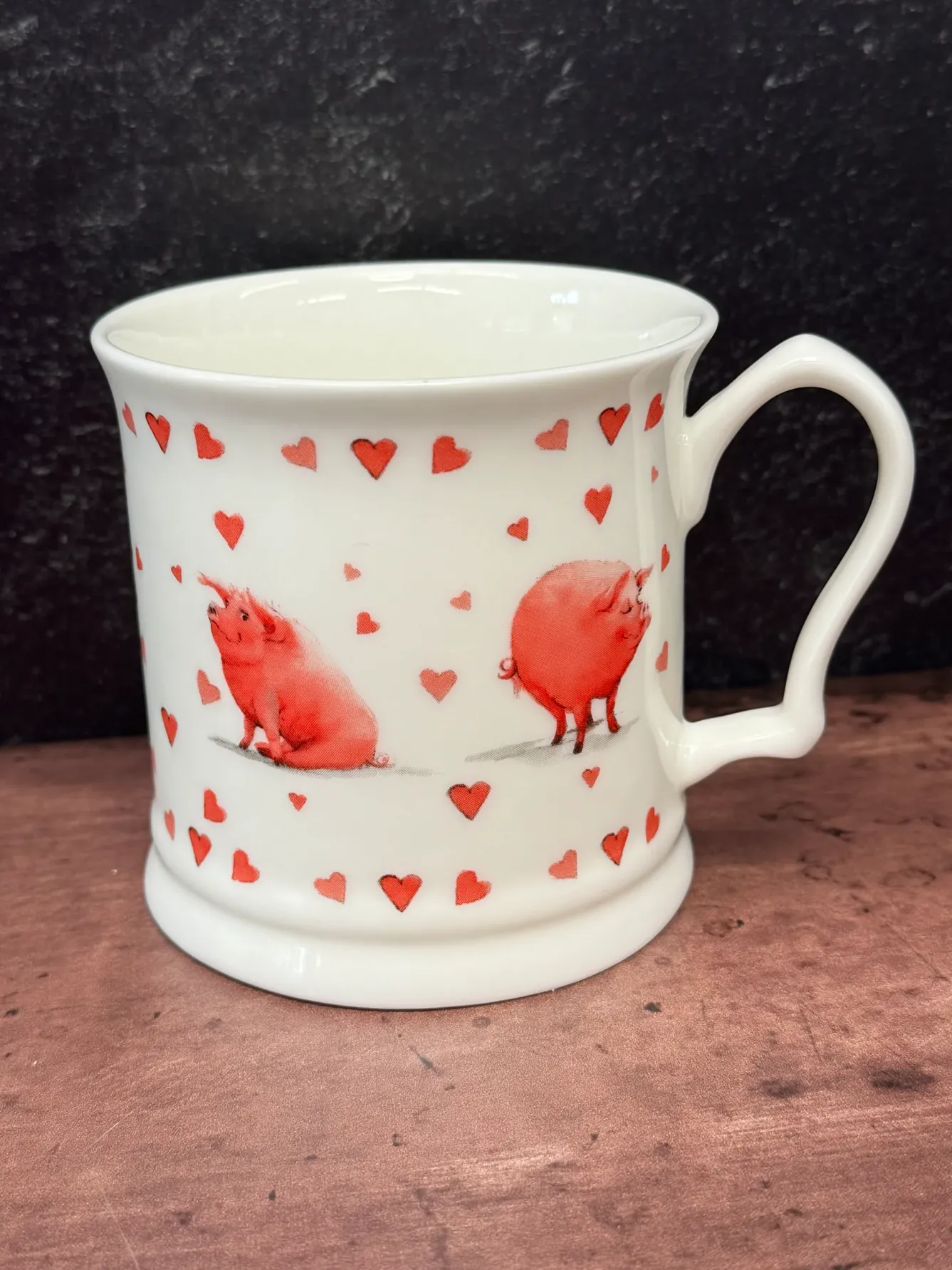 Jane Abbott Designs Tea-Piggy Tankard Mug