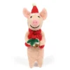 Amica Felt Christmas Decorations|Christmas-Piglet with Christmas Pudding Felt Decoration