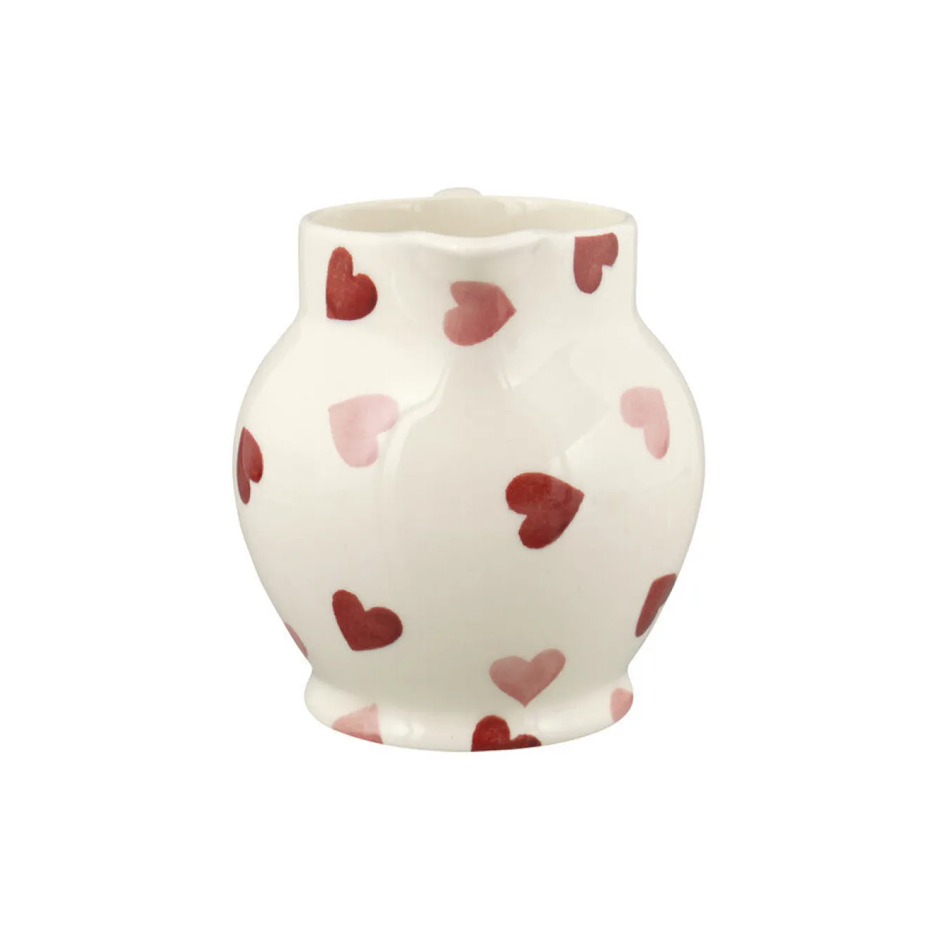 Emma Bridgewater Jugs-Pink Hearts 1/2 Pint Jug
