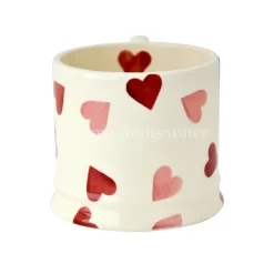 Emma Bridgewater Valentine's Day|Bright Colors-Pink Hearts Small Mug