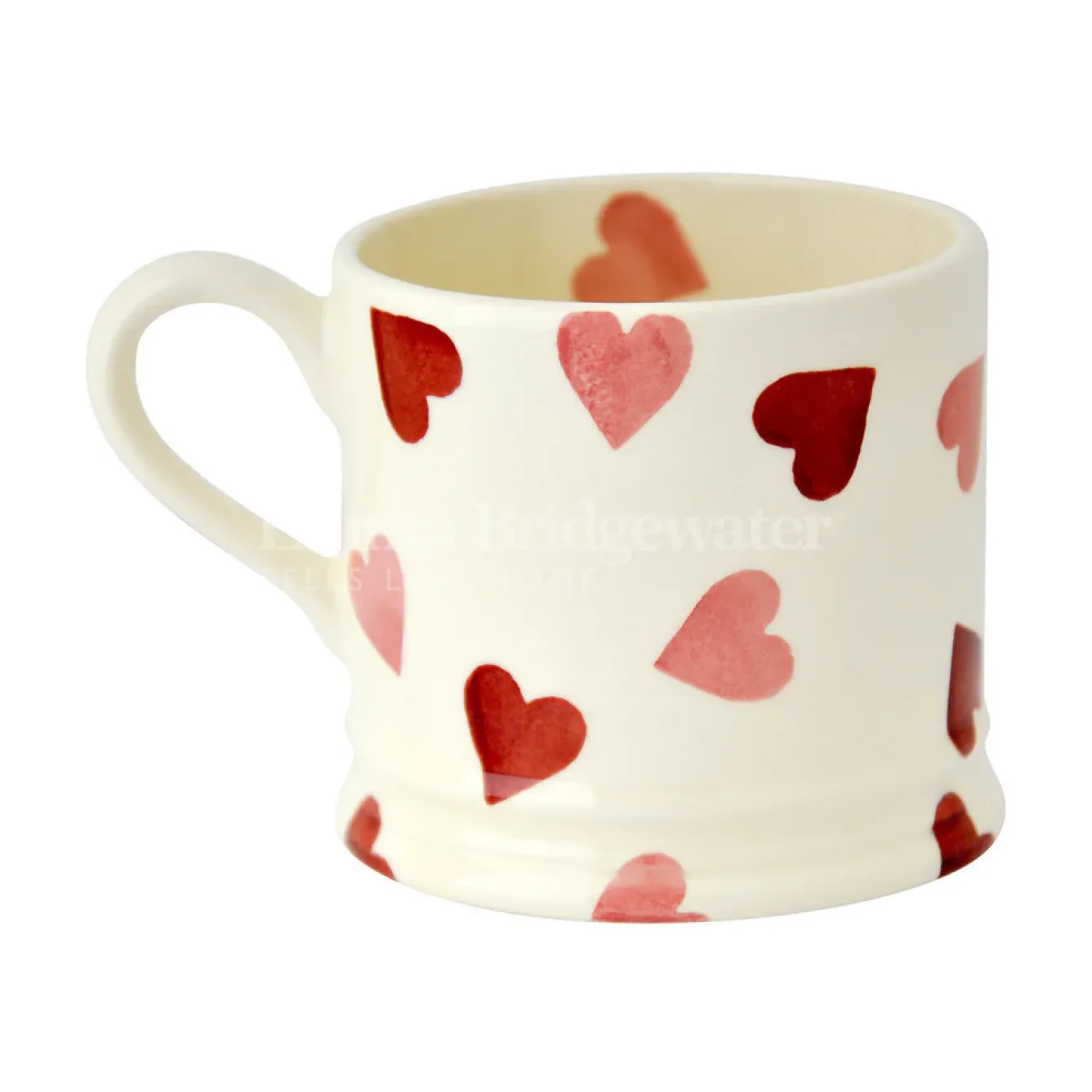 Emma Bridgewater Valentine's Day|Bright Colors-Pink Hearts Small Mug