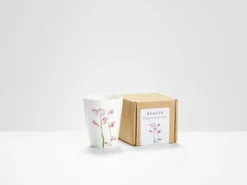 Helen Beard Flowers & Garden-Pink Sweet Pea Beaker