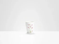 Helen Beard Flowers & Garden-Pink Sweet Pea Beaker